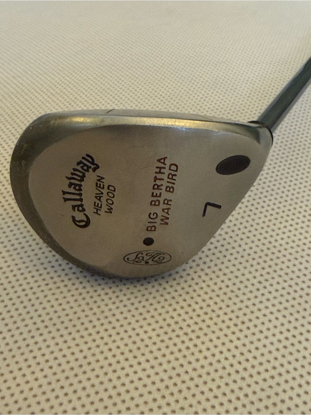Callaway Big Bertha War Bird 7 Wood golf club right handed price is firm
